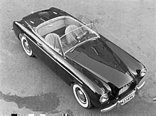 Volvo P1900-Prototyp, 1954.  Foto: Auto-Medienportal.Net/Volvo